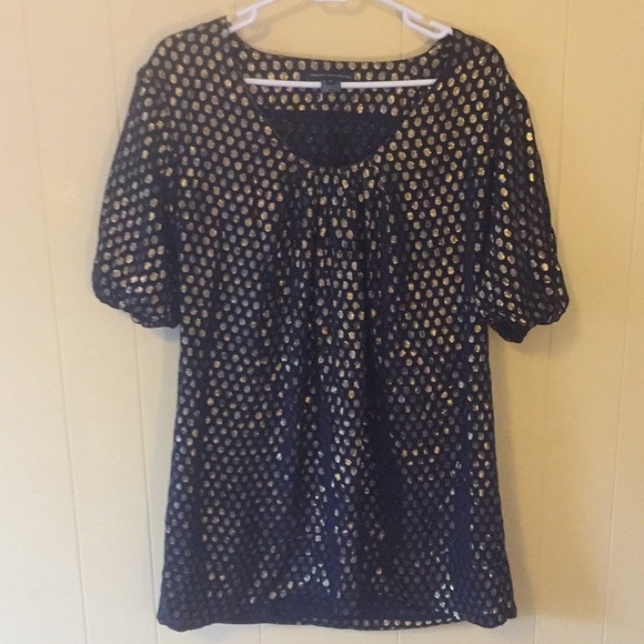 French connection gold top - Picture 4 of 5